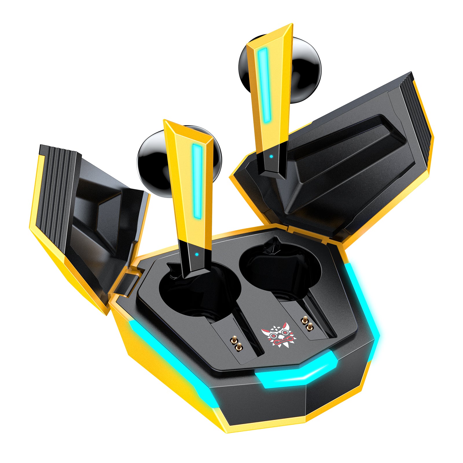 ONIKUMA T32 TWS Earphones Bluetooth 5.1 Gaming Earbuds High Sensitivity Wireless Headphones with Digital Display Charging Case ONIKUMA T32 TWS Earphones Bluetooth 5.1 Gaming Earbuds High Sensitivity Wireless Headphones with Digital Display Charging Case